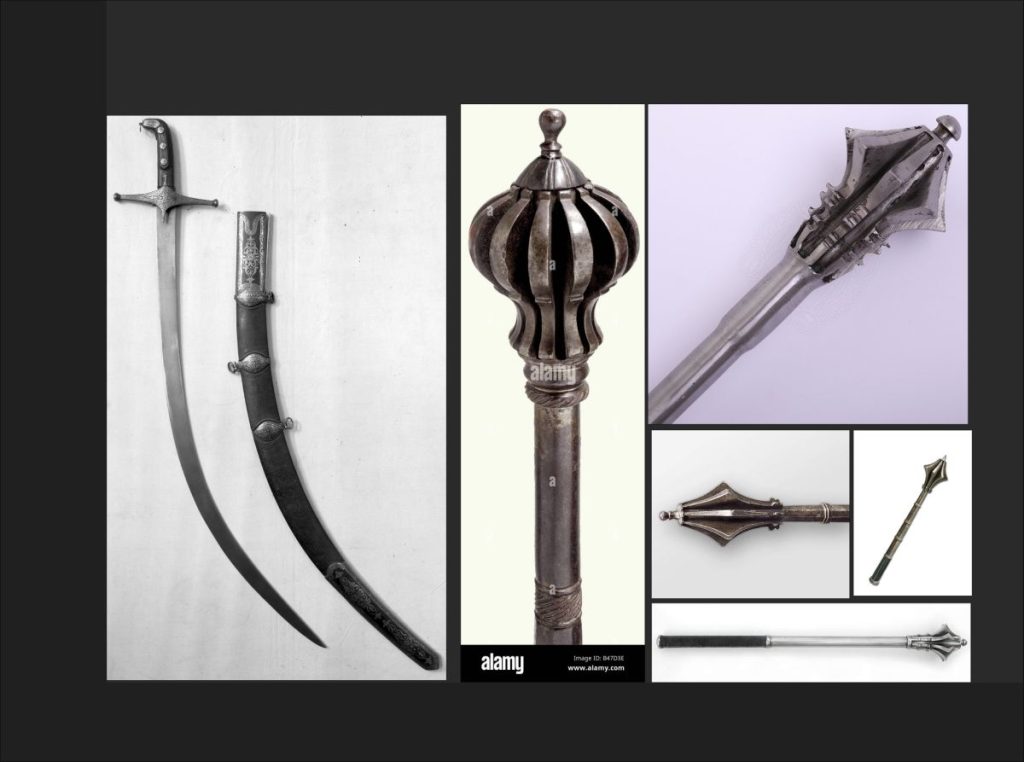 Weapons references